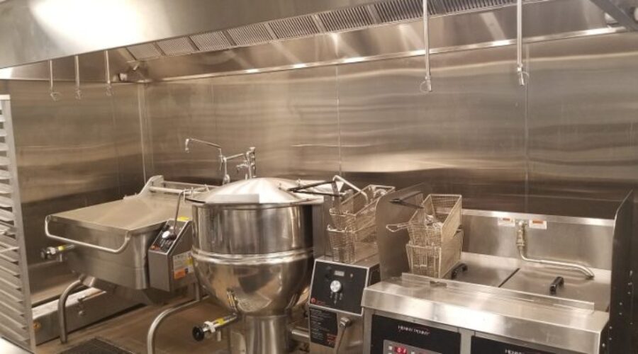 Commercial Kitchen Cook Line